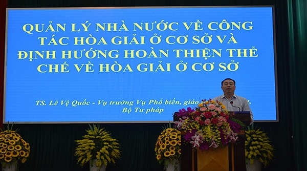 Phú Thọ: Tổ chức hội nghị bồi dưỡng tập huấn viên hòa giải
