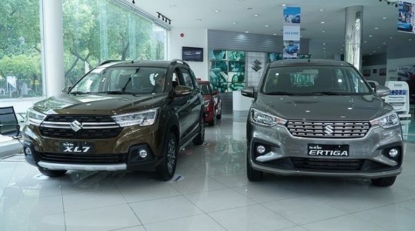 Bộ đôi Suzuki Ertiga và Suzuki XL7 giảm giá bán hàng chục triệu đồng