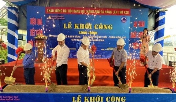 Đà Nẵng: Khởi công công trình tuyến phố đi bộ Bạch Đằng - Nguyễn Văn Trỗi - Trần Hưng Đạo