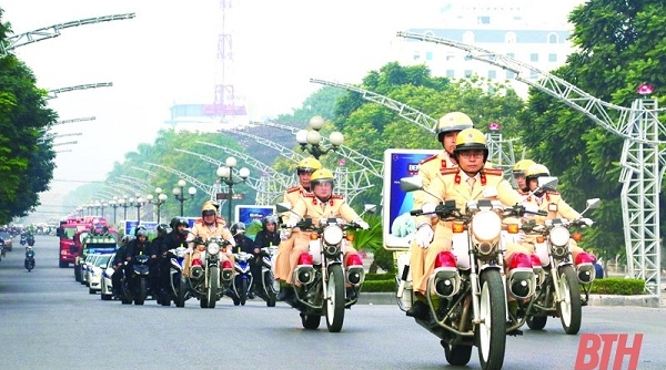 Thanh Hóa: Đảm bảo an ninh trật tự, an toàn giao thông phục vụ Đại hội Đảng bộ tỉnh lần thứ XIX