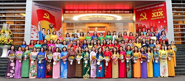 Phú Thọ: Gặp mặt nữ đại biểu dự Đại hội Đảng bộ tỉnh lần thứ XIX