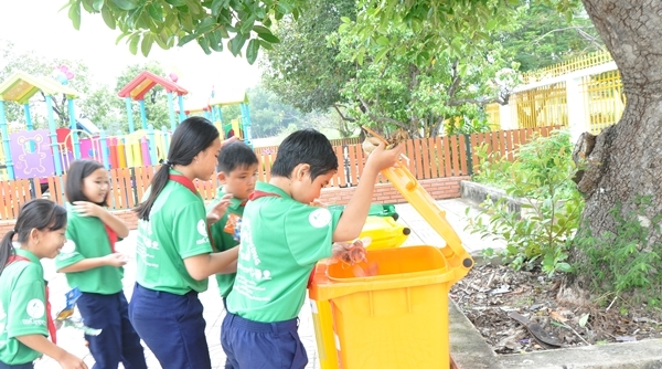 Thành phố Vũng Tàu: Lễ phát động triển khai "Dự án phân loại rác tại nguồn hướng tới nền kinh tế tuần hoàn"