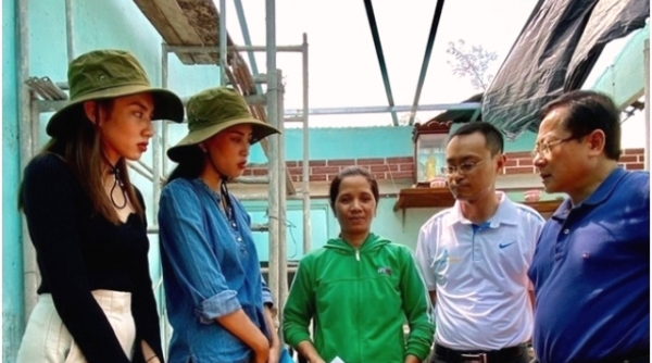 Tập đoàn Đất Xanh: Hỗ trợ đồng bào ở Quảng Nam dựng lại nhà sau bão