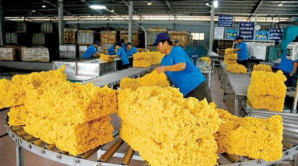 10 tháng, Việt Nam xuất khẩu cao su đạt 1,31 triệu tấn