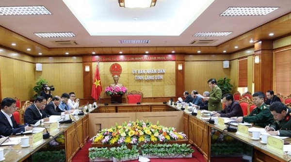 Ban chỉ đạo 389 Quốc gia làm việc tại Lạng Sơn