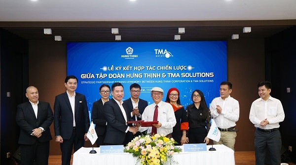 Tập đoàn Hưng Thịnh ký kết hợp tác chiến lược cùng Công ty TMA Solutions