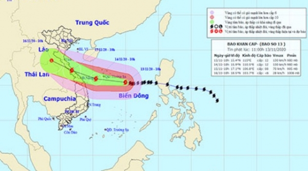 Trước diễn biến phức tạp của cơn bão số 13, Thừa Thiên Huế yêu cầu người dân ra khỏi nhà từ 18h00 ngày 14/11
