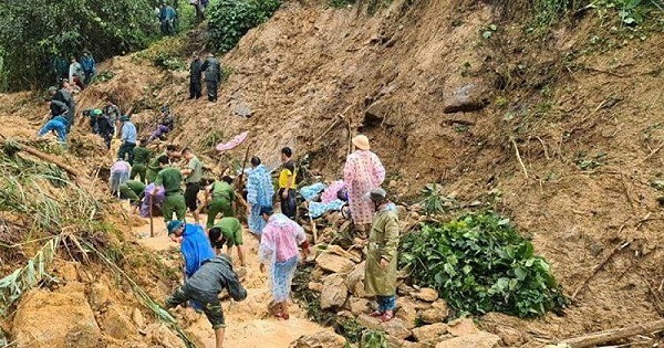 Quảng Nam: Tìm thấy thi thể nạn nhân mất tích do sạt lở đất tại huyện Bắc Trà My