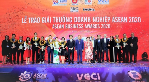 Lễ trao giải thưởng ABA 2020: Vinh danh 58 doanh nghiệp xuất sắc toàn khu vực