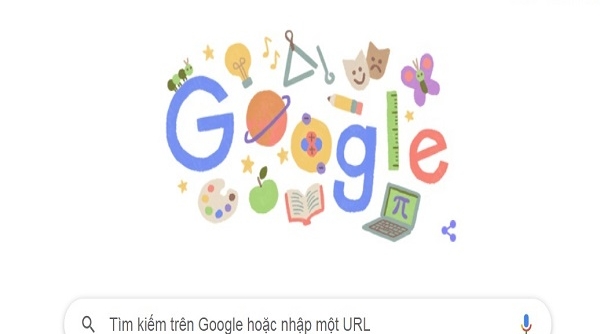 Google để biểu tượng kỷ niệm Ngày Nhà Giáo Việt Nam