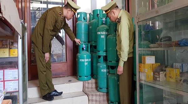Lạng Sơn: Xử phạt 3 cơ sở kinh doanh gas vi phạm