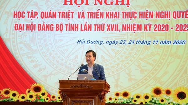Hải Dương triển khai Nghị quyết Đại hội Đảng bộ tỉnh lần thứ XVII