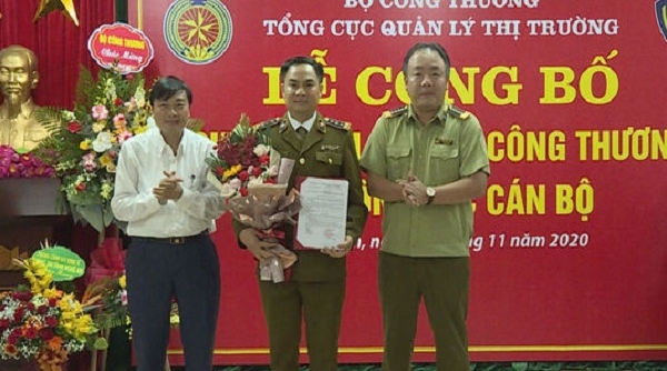 Ông Nguyễn Văn Hường được bổ nhiệm làm Cục trưởng Cục Quản lý thị trường Nghệ An