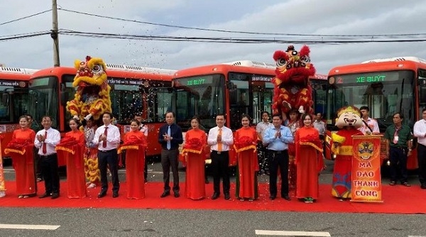 Cần Thơ: Công ty Phương Trang tiếp tục khai trương thêm 2 tuyến xe buýt