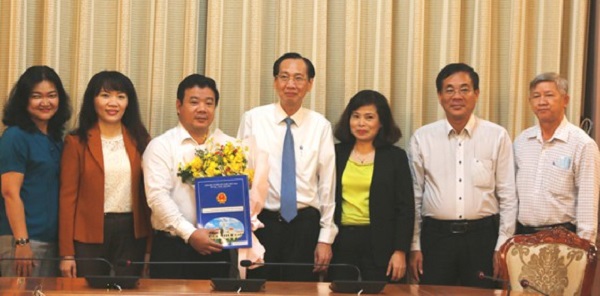 Ông Nguyễn Trần Phú được bổ nhiệm làm Phó Giám đốc Sở Tài chính TPHCM