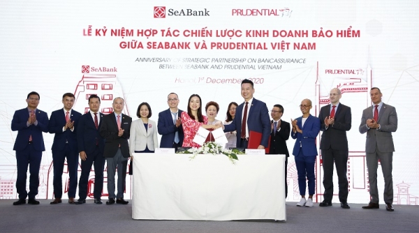 Prudential Việt Nam và SeABank thúc đẩy quan hệ hợp tác chiến lược
