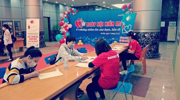 Bảo Việt phát triển bền vững, đồng hành cùng cộng đồng: 2.700 đơn vị máu đã được hiến cho người bệnh