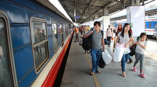 Đường sắt tăng tàu khách tuyến Hà Nội - Hải Phòng