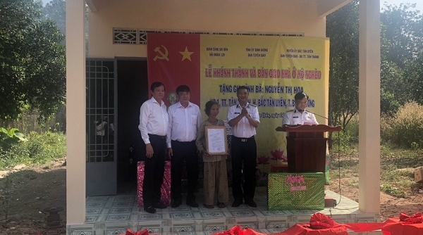 Bình Dương: Trao tặng nhà cho hộ nghèo huyện Bắc Tân Uyên