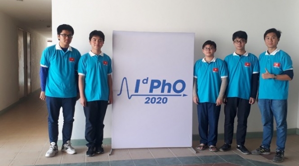 Đội tuyển Việt Nam giành 5 huy chương Olympic Vật lý quốc tế