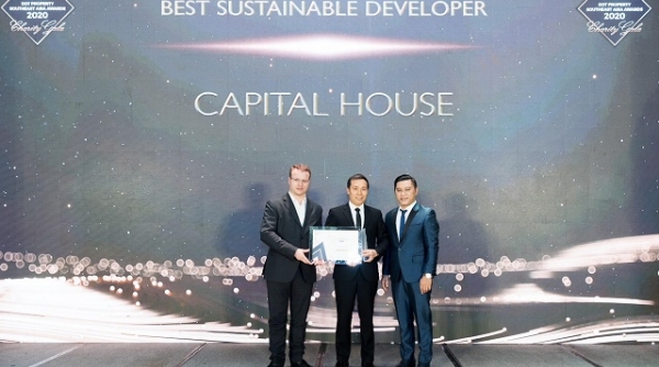 Capital House được vinh danh Nhà đầu tư Bất động sản phát triển bền vững nhất Đông Nam Á năm 2020