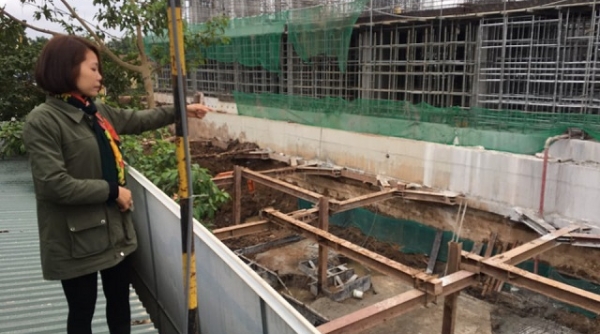 Xây dựng tổ hợp khách sạn Wyndham Thanh Thủy làm lún, nứt nhiều nhà dân