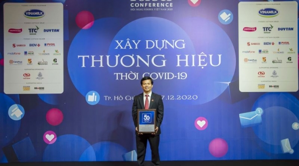 VISSAN vinh dự lọt Top 50 Thương hiệu dẫn đầu do Tạp chí Forbesa Việt Nam công bố