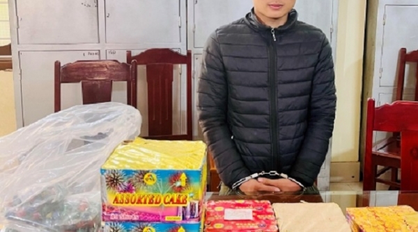 Thanh Hoá: Bắt giữ đối tượng buôn bán 20 kg pháo nổ