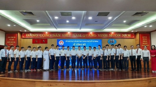 TPHCM: Tổ chức lễ ra quân Đội tuyển học sinh giỏi quốc gia năm học 2020-2021
