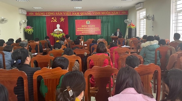 Liên đoàn lao động huyện Thiệu Hóa, Thanh Hóa: Chăm lo, bảo vệ quyền, lợi ích hợp pháp, chính đáng cho người lao động