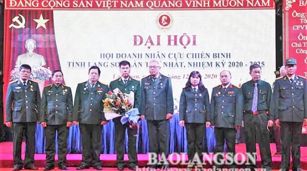 Đại hội Hội Doanh nhân Cựu chiến binh tỉnh Lạng Sơn lần thứ nhất