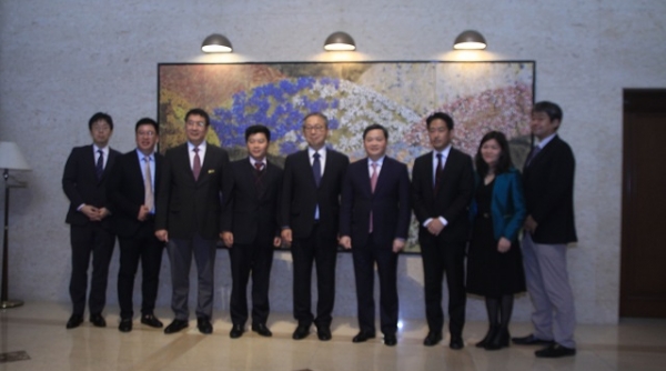 Đại sứ Nhật Bản tại Việt Nam làm việc với ngân hàng TMCP Công thương Vietinbank