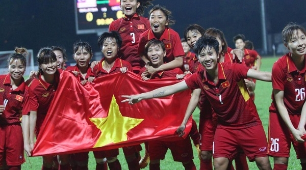 ĐT nữ Việt Nam tăng 1 bậc, xếp hạng 34 thế giới