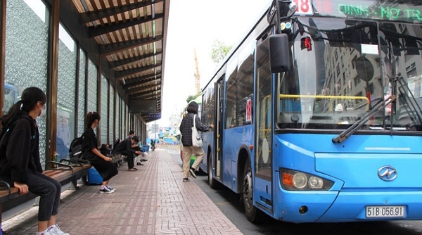 TP HCM: Điều chỉnh hoạt động xe buýt dịp Tết Dương lịch 2021