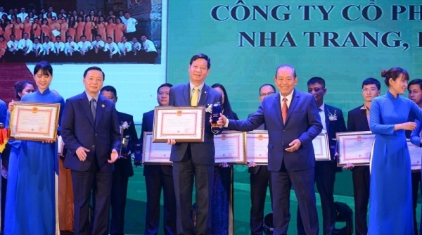 Vinpearl nhận giải thưởng Môi trường quốc gia duy nhất của ngành du lịch