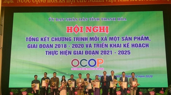 Hội nghị tổng kết Chương trình mỗi xã một sản phẩm tỉnh Thanh Hóa giai đoạn 2018 – 2020