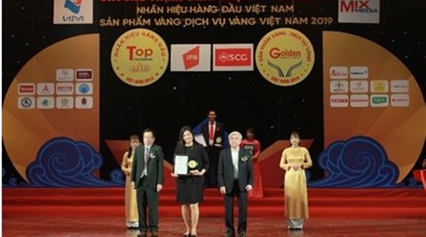 Hanel lần thứ 4 liên tiếp lọt Top 10 Nhãn hiệu hàng đầu Việt Nam