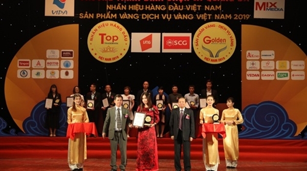 Sản phẩm Đá tự nhiên PADO lọt Top 50 Sản phẩm vàng Việt Nam năm 2019