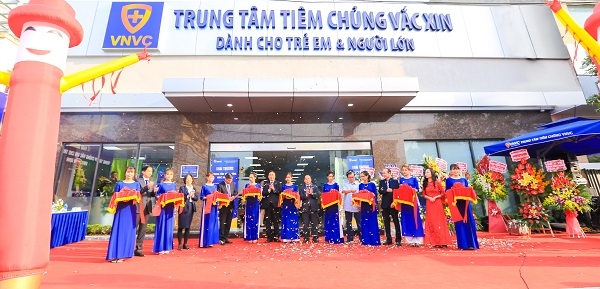 Nam Định: Chính thức khai trương Trung tâm tiêm chủng VNVC năm sao