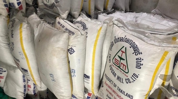 TP. HCM: Bắt giữ hơn 10 tấn đường lậu chuẩn bị tung ra thị trường
