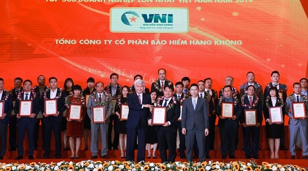 Bảo hiểm Hàng không đạt Top 500 doanh nghiệp lớn nhất Việt Nam