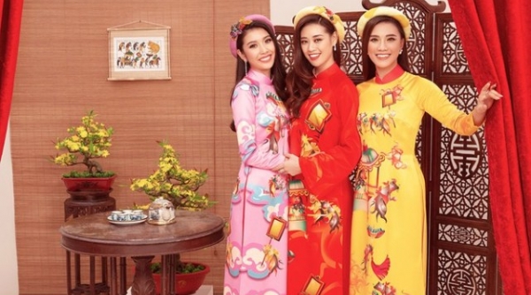Hoa hậu Khánh Vân, Á hậu Kim Duyên, Á hậu Thúy Vân tái hiện Tết xưa với chủ đề “Đám cưới chuột”