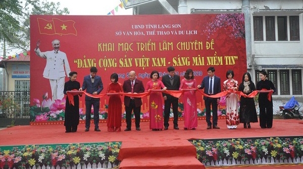 Lạng Sơn: Khai mạc Triển lãm “Đảng Cộng sản Việt Nam - Sáng mãi niềm tin”