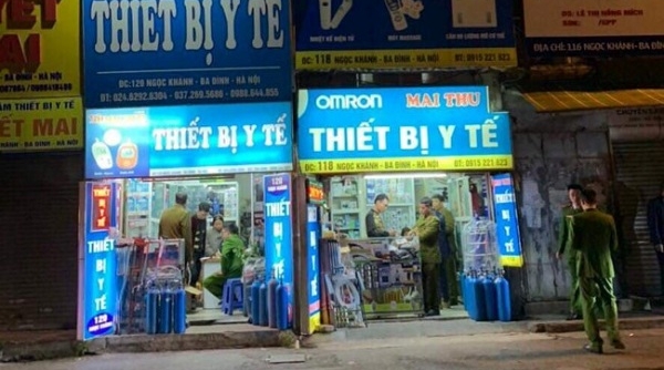 Hà Nội: Xử phạt 16 cửa hàng kinh doanh thiết bị y tế tăng giá bán khẩu trang