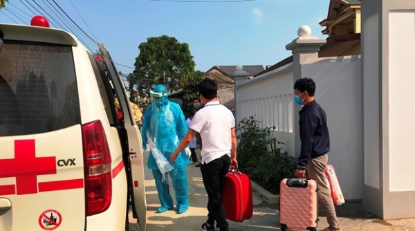 Thanh Hóa : Cách ly 5 trường hợp người trở về từ Hàn Quốc