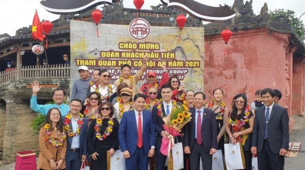 Phố cổ Hội An (Quảng Nam): Lần đầu tiên đón đoàn khách Việt vào xông đất đầu năm 2021