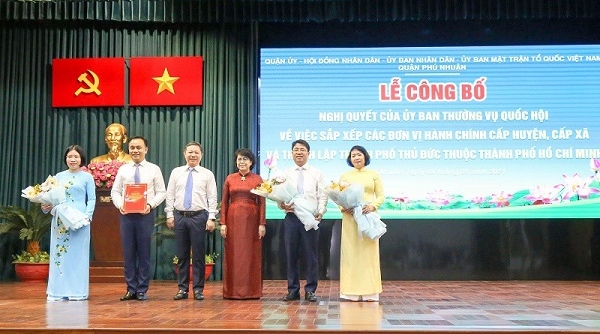 TP.HCM: Quận Phú Nhuận tiến hành sáp nhập các phường
