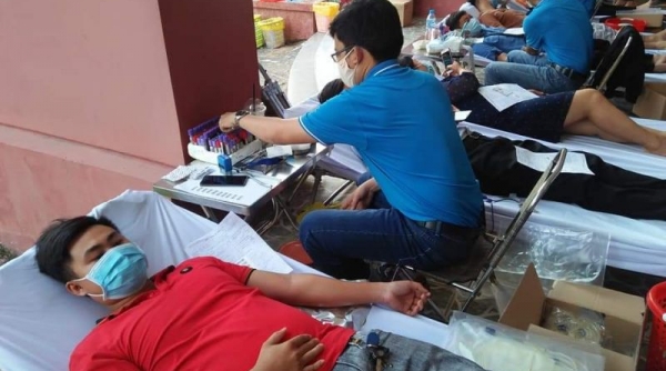 Bình Dương: TP.Thuận An hiến máu đợt I - 2021, tiếp nhận hơn 260 đơn vị máu