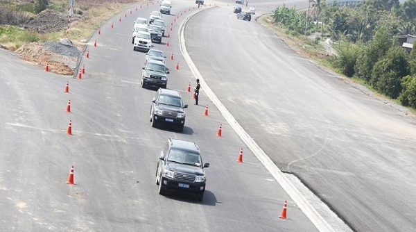 Cao tốc Trung Lương – Mỹ Thuận chỉ được lưu thông 1 chiều trong dịp Tết Nguyên đán 2021