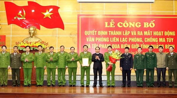 Thành lập Văn phòng liên lạc phòng, chống ma túy qua biên giới tại Quảng Bình